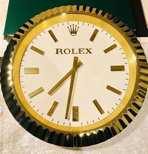 rolex wall clock in uk